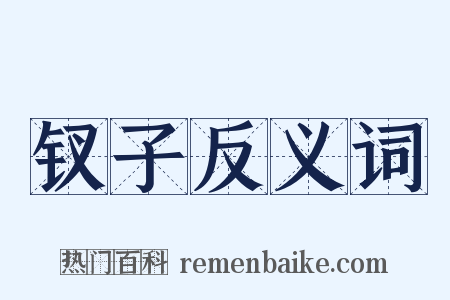 钗子反义词是什么意思的图片